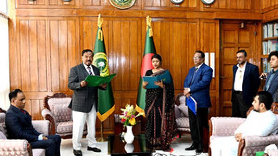 সংরক্ষিত নারী আসনে শপথ নিলেন এনসিপি নেত্রী নুসরাত তাবাসসুম