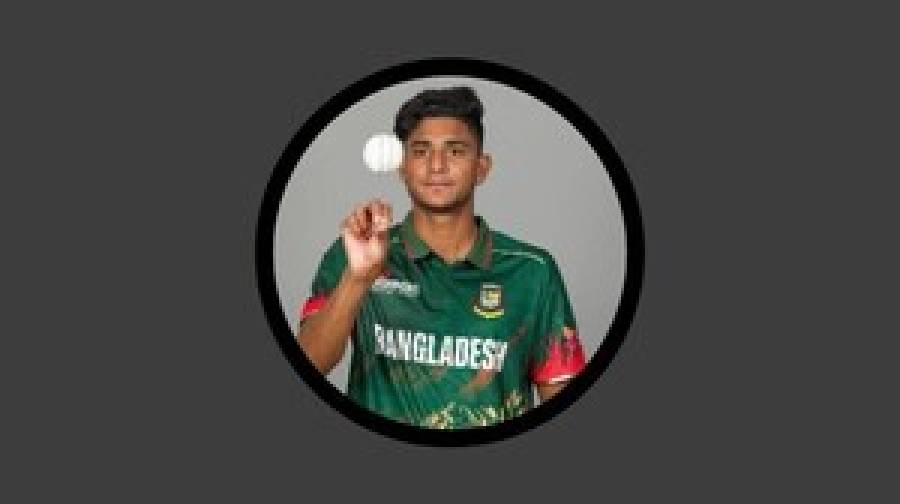 আইসিসির মাসসেরা খেলোয়াড় নির্বাচিত হলেন নাহিদ রানা