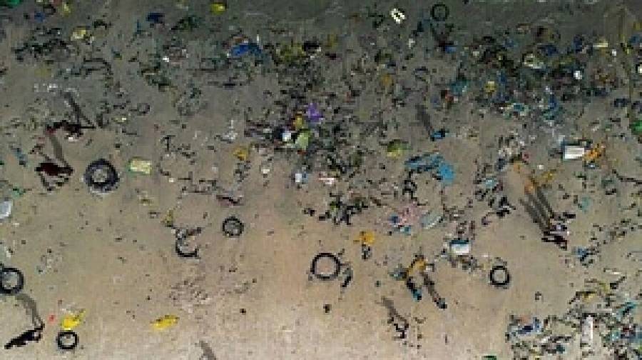 সামুদ্রিক প্লাস্টিক বর্জ্য শনাক্তে জাপানি গবেষকদের এআই প্রযুক্তি
