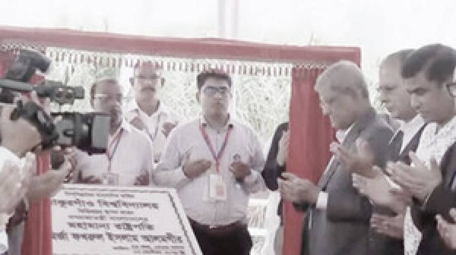 ঠাকুরগাঁও বিশ্ববিদ্যালয়ের ভিত্তিপ্রস্তর স্থাপন রাষ্ট্রপতির