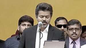 অভিনেতা থালাপতি বিজয় এখন তামিলনাড়ুর মুখ্যমন্ত্রী