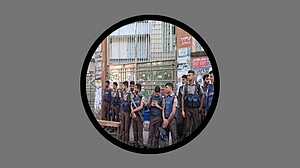 বকশীবাজারে আলিয়া মাদ্রাসায় পুলিশ মোতায়েন