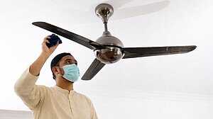 ফ্যান পরিষ্কার করলে বাতাস বাড়ে বিজ্ঞানের নিয়মেই