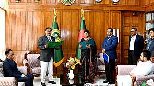 সংরক্ষিত নারী আসনে শপথ নিলেন এনসিপি নেত্রী নুসরাত তাবাসসুম