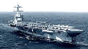 মধ্যপ্রাচ্যের পথে বিশ্বের বৃহত্তম রণতরী ‘ইউএসএস ফোর্ড’