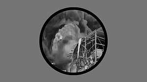 ক্ষেপণাস্ত্র হামলায় ইসরায়েলের শিল্পাঞ্চলে আগুন