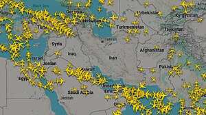 ইরান-ইসরায়েলের আকাশপথ বন্ধ