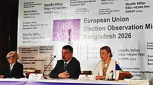 ইইউ মিশনের প্রতিবেদন: নির্বাচনে ‘ইঞ্জিনিয়ারিংয়ের’ অভিযোগ মেলেনি