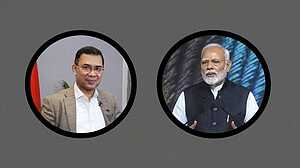 তারেক রহমানকে নরেন্দ্র মোদির অভিনন্দন
