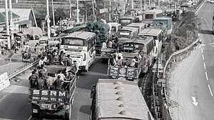 ঢাকা-টাঙ্গাইল মহাসড়ক: ২০ কিলোমিটারজুড়ে যানবাহনের ধীরগতি