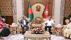 বঙ্গভবনে রাষ্ট্রপতির সঙ্গে প্রধানমন্ত্রী তারেক রহমানের প্রথম সাক্ষাৎ