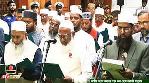 প্রথমে আপত্তি করলেও পরে দুটি শপথ নিলেন জামায়াতের এমপিরা