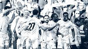 চেলসিকে উড়িয়ে শিরোপার দৌড়ে শক্তিশালী অবস্থানে ম্যানসিটি