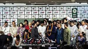 এবি পার্টি-আপ বাংলাদেশ-ছাত্র আন্দোলনের ৪৪ নেতা যোগ দিলেন এনসিপিতে