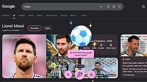 গুগলে মেসির নাম খুঁজলেই মিলছে বিশেষ চমক