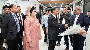 চীন সফর শেষে দেশে ফিরেছেন প্রধানমন্ত্রী তারেক রহমান