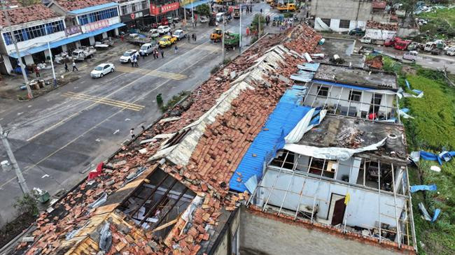 10 dead after tornadoes tear through two cities in eastern china