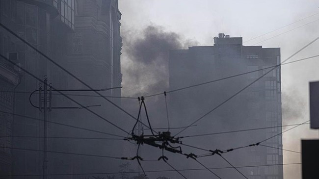 2 administrative buildings damaged in kyiv