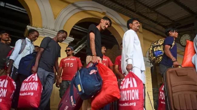 22 indian fishermen sent home