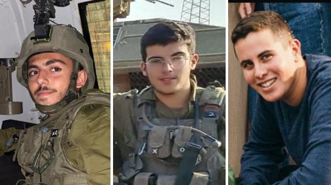 3 israeli soldiers killed