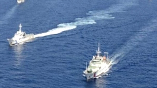4 chinese vessels enter japanese waters