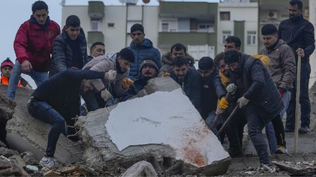 96 hours after quakes in türkiye
