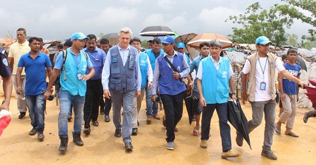Ambassador of severel countries visit rohinga camp
