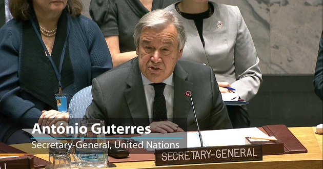 Antonio Guterres United Nations Secretary General