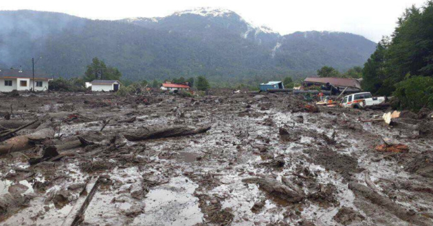 Chile landslide 2017