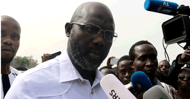 George Weah Liberia president