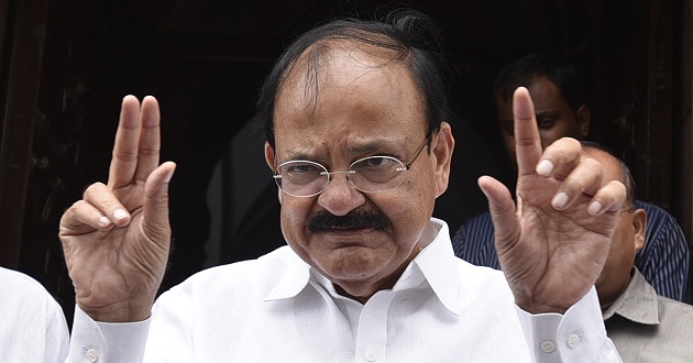 Indias Vice President Venkaiah Naidu