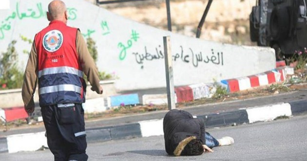 Israeli soldiers killed a Palestinian