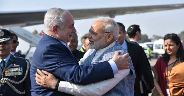 Narendra Modi Benjamin Netanyahu