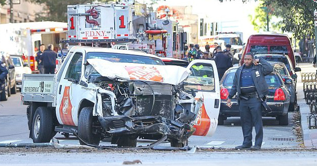 New York terror truck attack 2017