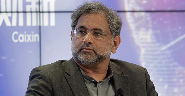 Pakistans Prime Minister Shahid Khaqan Abbasi