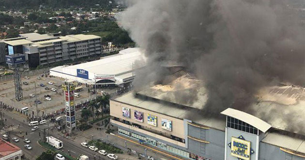 Philippine mall blaze