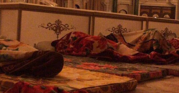 Prince Talal sleeping hotel Ritz Carlton