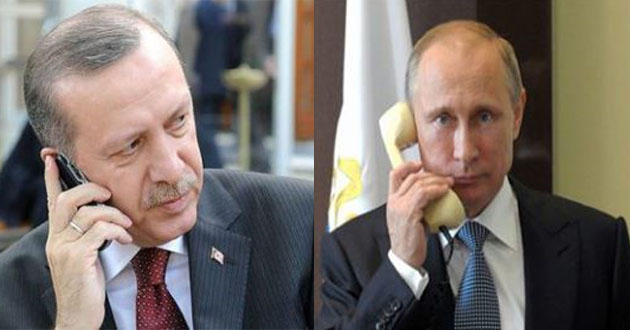 Putin Erdogan phone