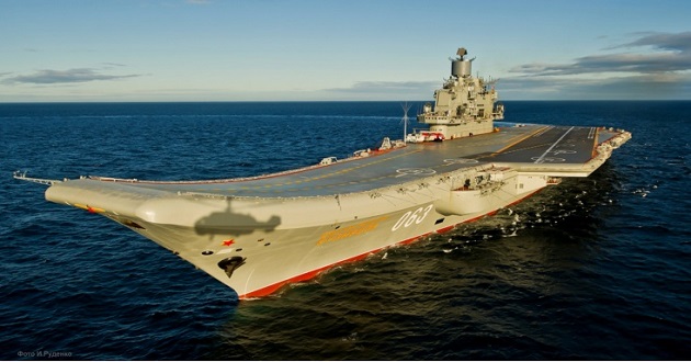 Russian aircraft from ship