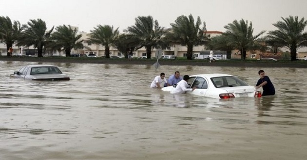 Saudi Arabia flooded
