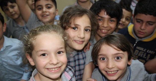 Syrian refugee children in Turkey