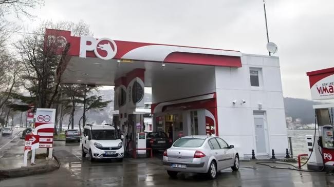 a crowd gas station in switzerland