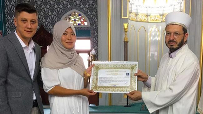 a japanese woman converted to islam