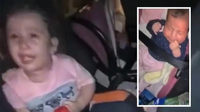 abandon baby after arresting parents