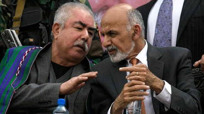 abdul rashid dostum and ashfaq ghani