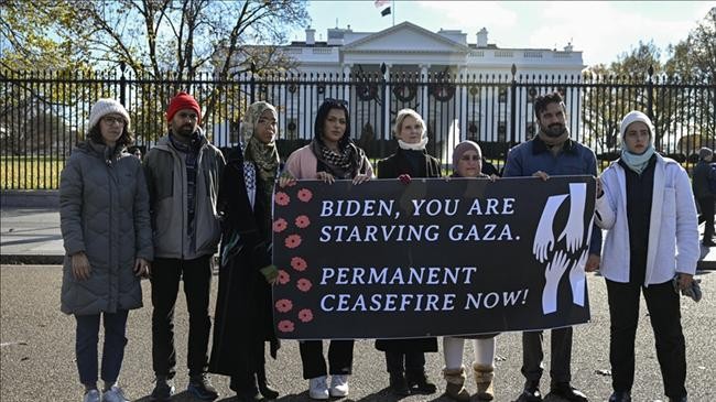 activists us state legislators launch hunger strike in support of gaza cease fire