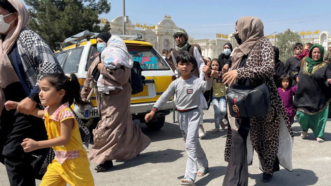 afgan woman in kabul