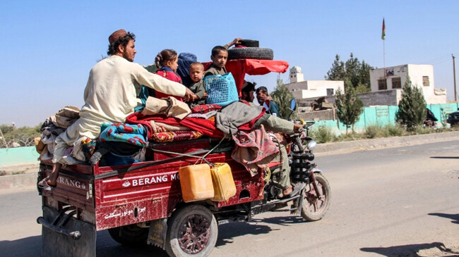 afghan flee