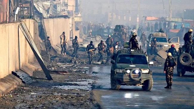 afghan land mine explosion