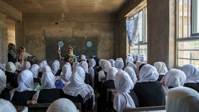 afghanistan women education